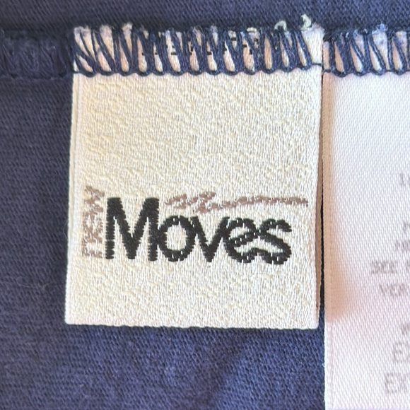 New Moves navy pull-up lounge pants, size XL - Picture 6 of 8
